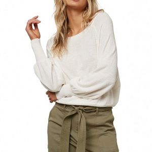 O’Neill Keiki Ivory Knit Sweater